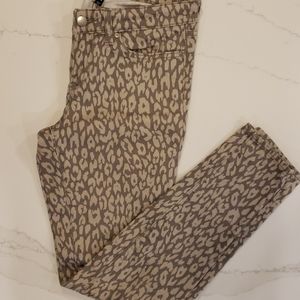 Leopard GAP Skinny Jeans